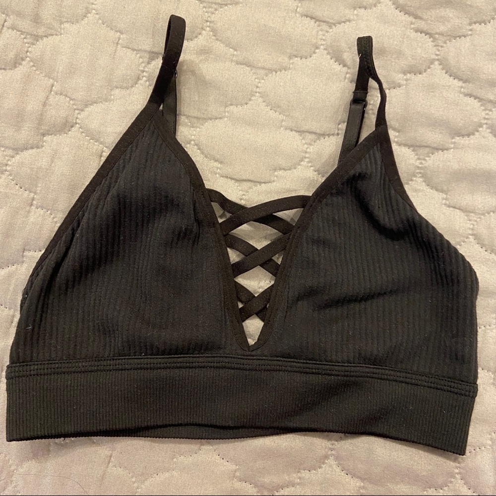 PINK BRALETTE